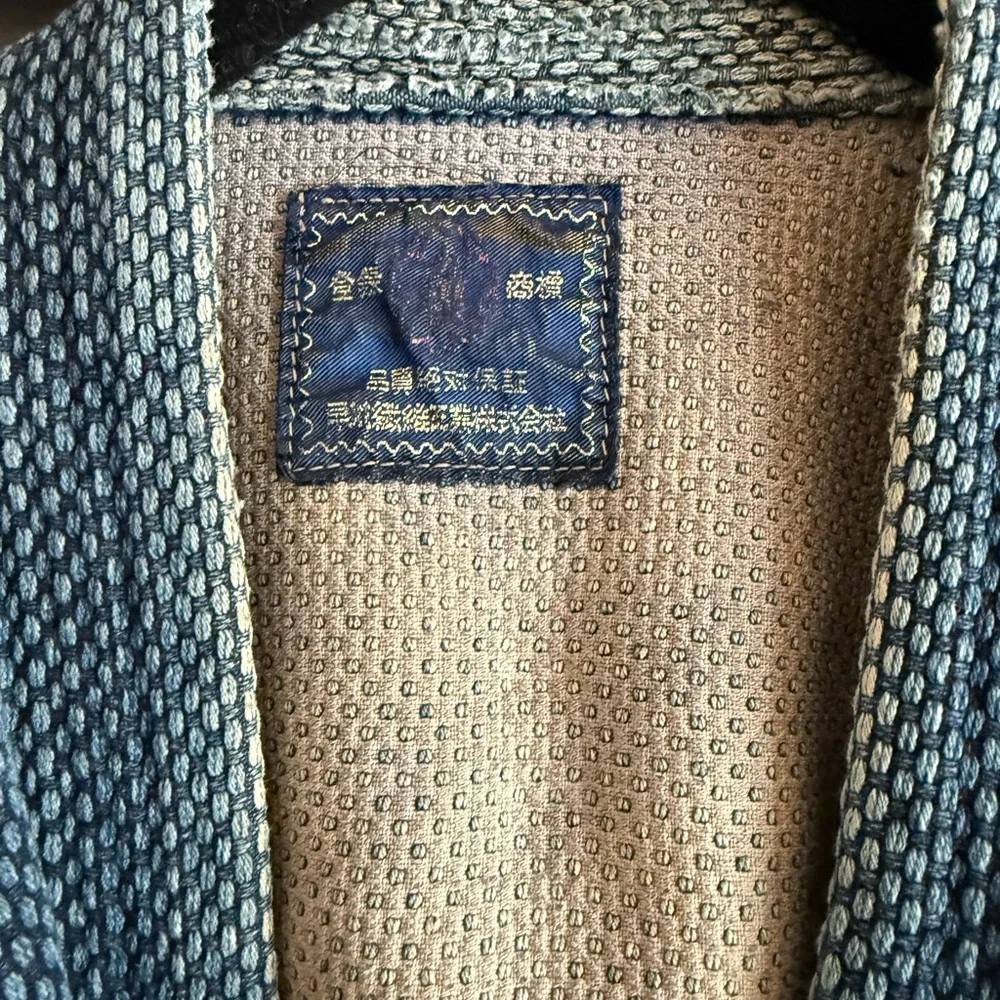 Vintage Indigo Kimono Jacket‎